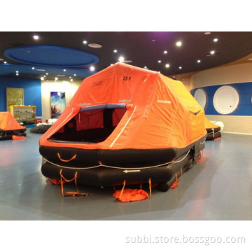 liferaft 6 persons  thrown type
